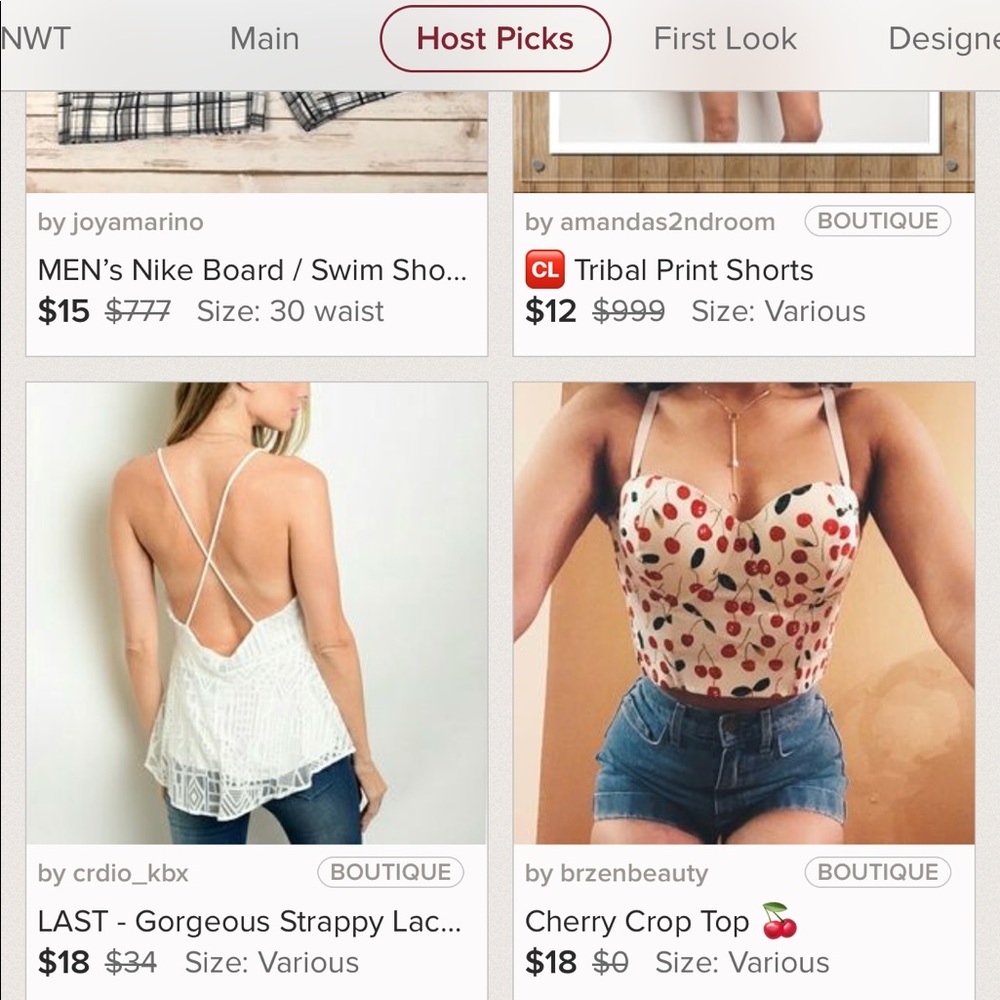 🎉HP🎉 Cherry Crop Top 🍒 - Picture 6 of 6